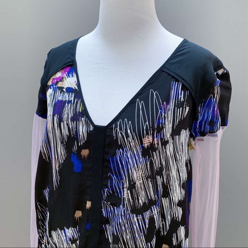 Anthropologie Leifsdottir Silk Dress, 4. - Picture 11 of 12